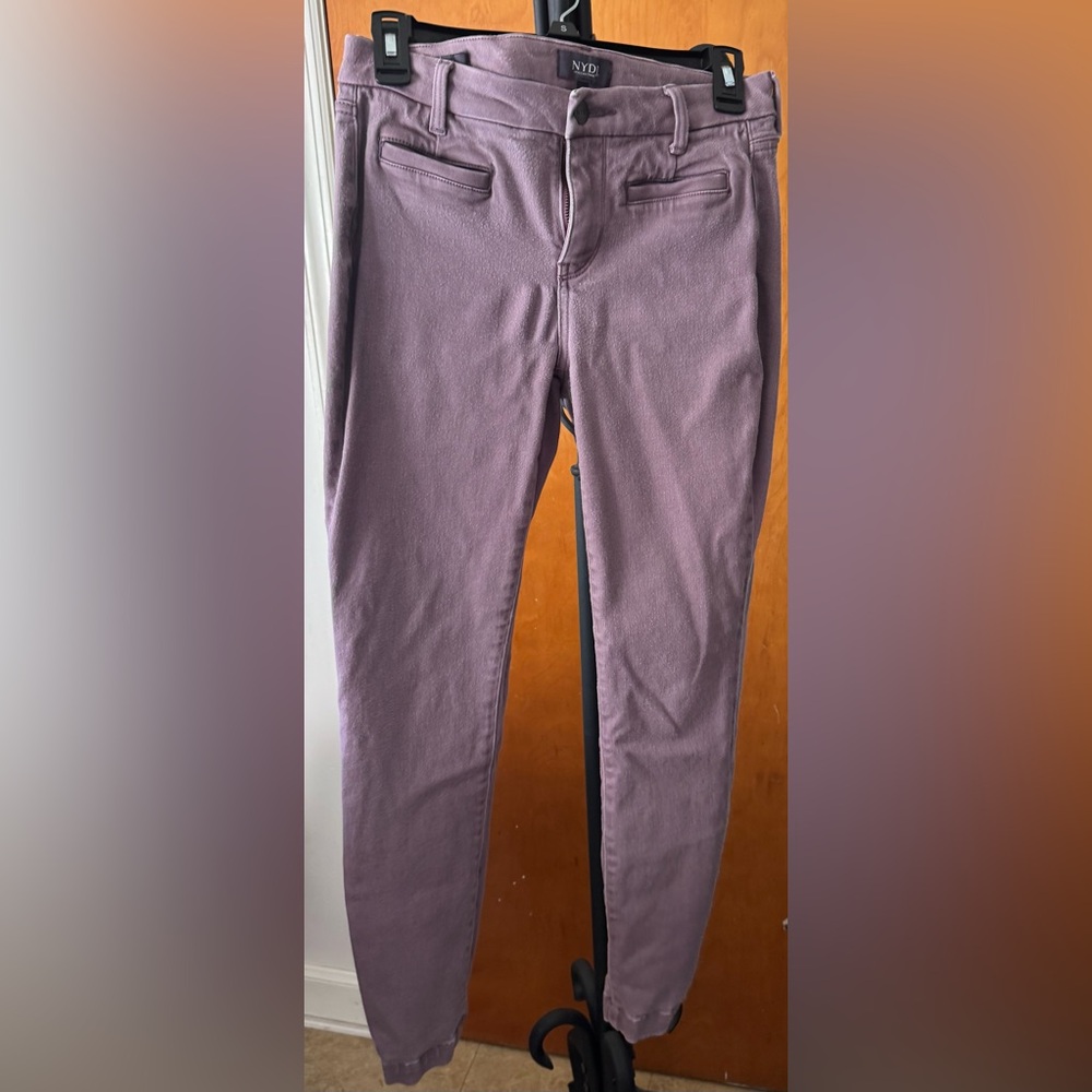 Used Light Purple Skinny Jeans